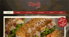 Desktop Screenshot of daube-backt.de